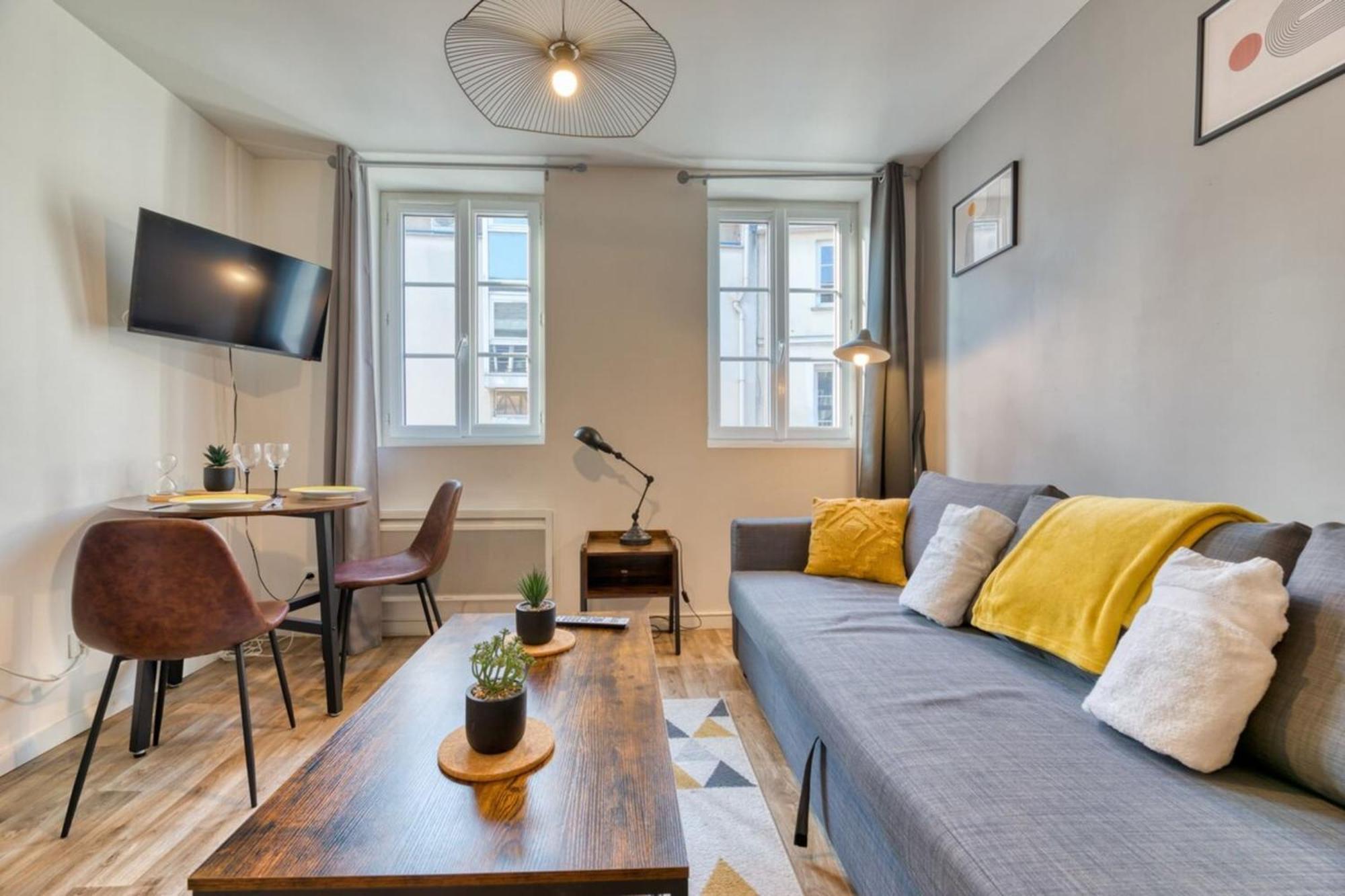 Le Remi Studio Renove Au Coeur De Ruão Exterior foto
